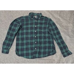 American Living Men's XL Plaid Long Sleeve Shirt